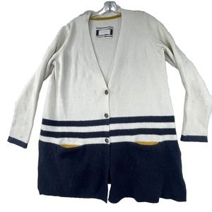 Anthropologie Angel Of The North Women’s Size Large Wool‎ Blend VNeck Cardigan